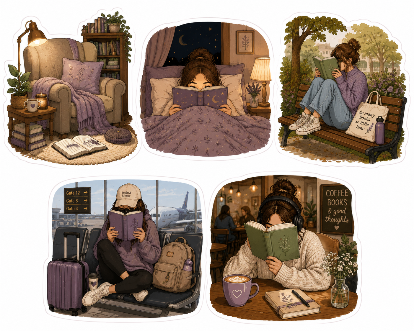 Stickers - Lectura