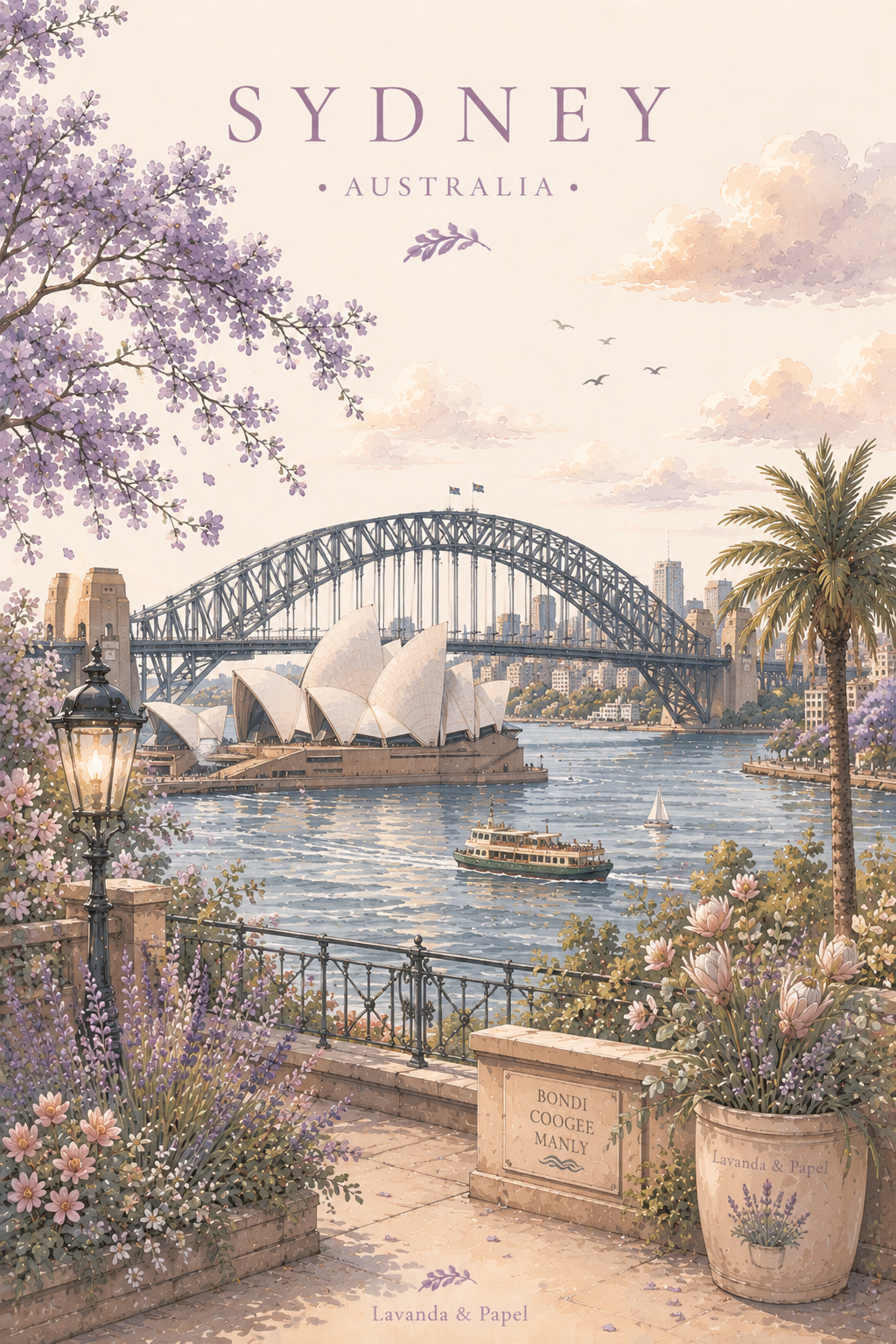 Postales Ilustradas - Ciudades