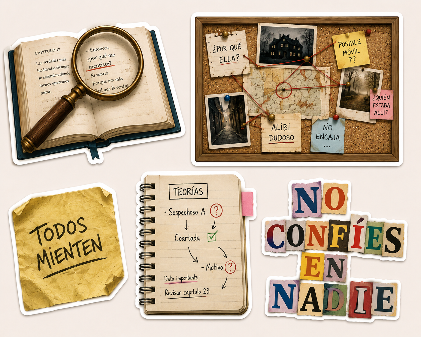 Stickers - Lectura
